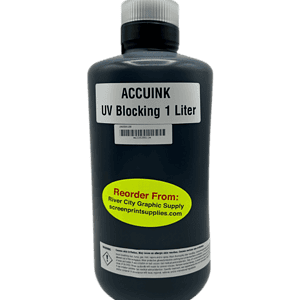Chromaline AccuInk Bulk Black Ink – High-Density Black Ink for Screen Printing Film Positives