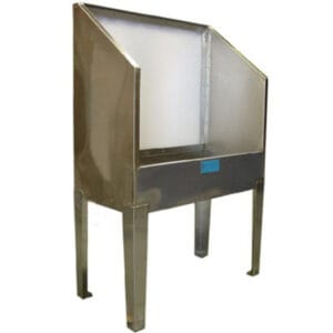 CCI E-44 S/SL Stainless Econo Washout Booth