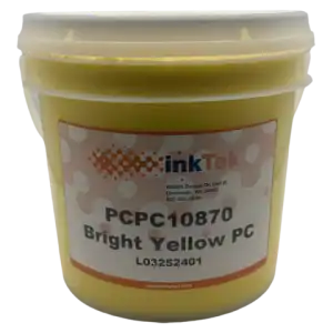 Inktek PCPC10870 Bright Yellow Pigment Concentrate – Mix Custom Plastisol Colors