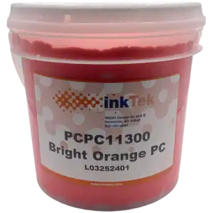 Inktek PCPC11300 Bright Orange Pigment Concentrate – Mix Custom Plastisol Colors