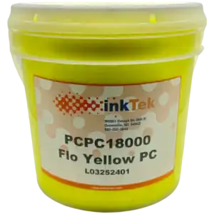 Inktek PCPC18000 Flo Yellow Pigment Concentrate – Mix Custom Plastisol Colors
