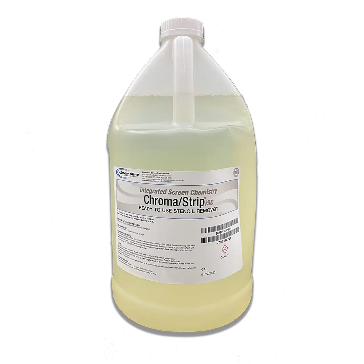 Chromaline Chroma/Strip iSC – Ready-to-Use Stencil Remover for Fast, Efficient Screen Reclaiming