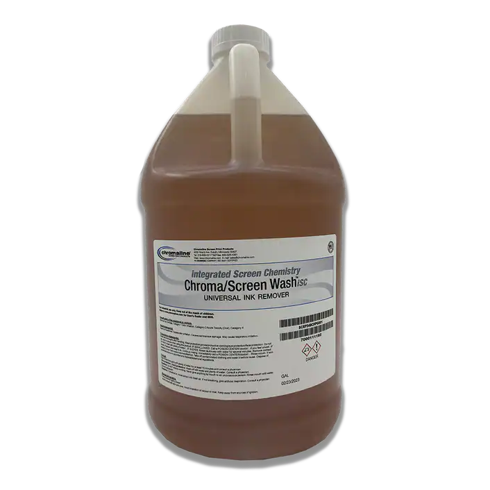 Chromaline Chroma/Screen Wash iSC – Multi-Functional Ink Remover for Reclaiming Screens