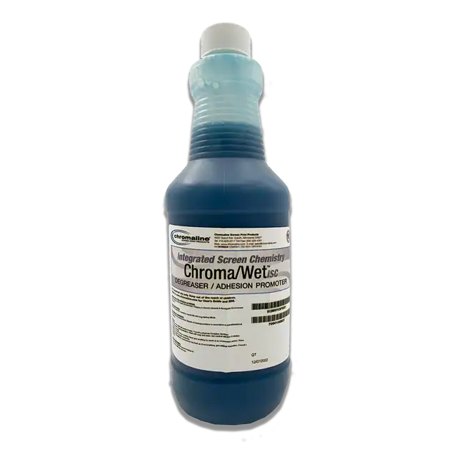 Chromaline Chroma/Wet iSC – Professional Wetting Agent & Degreaser for Capillary Film Screens