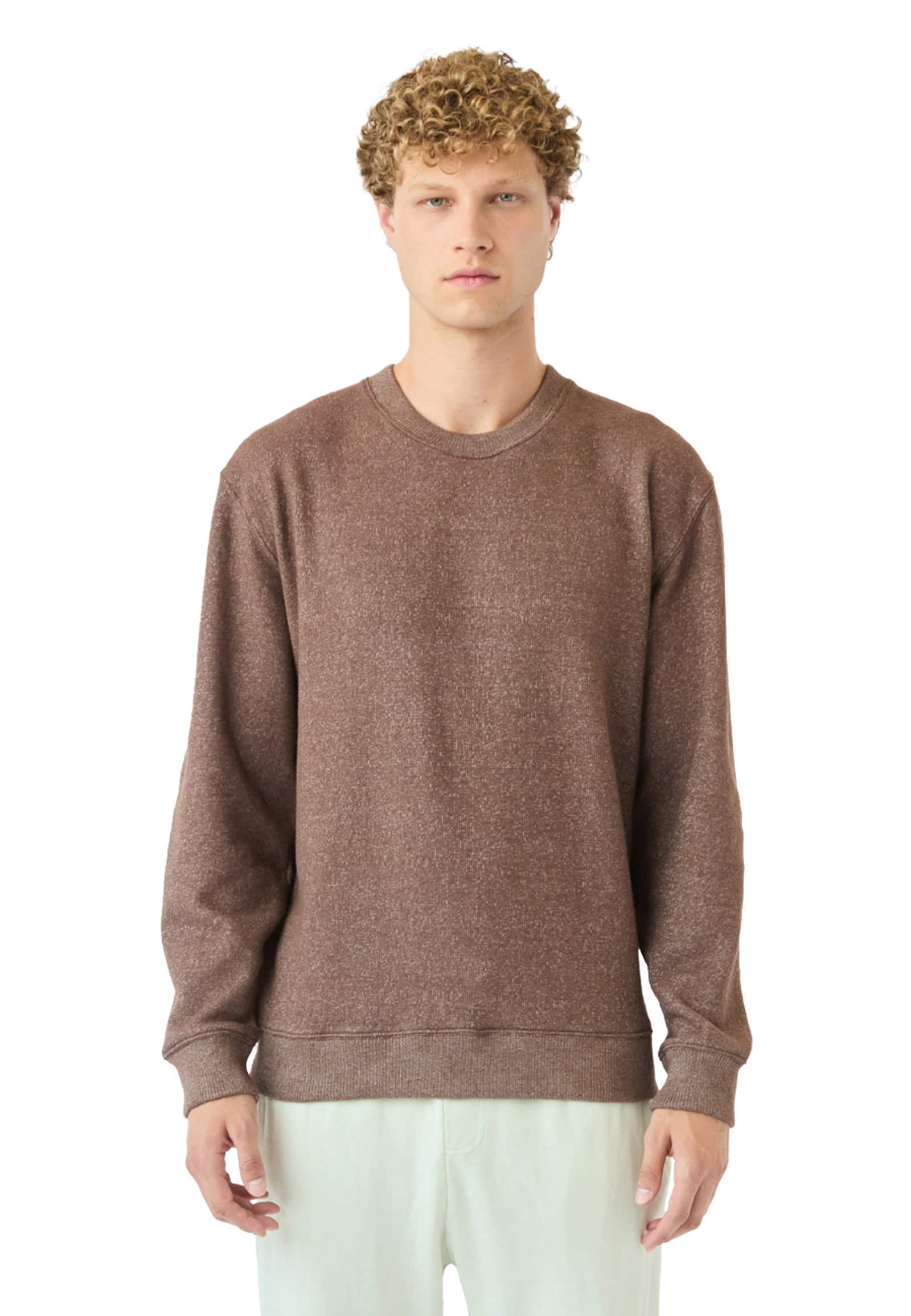 LS11004-M-Nantucket-Crewneck-Sweatshirt-Terra-Brown-Front