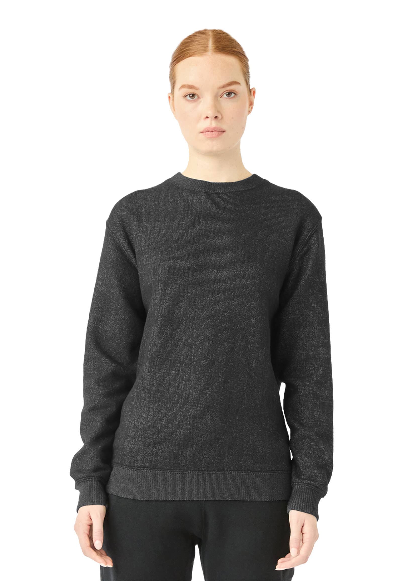 LS11004-W-Nantucket-Crewneck-Sweatshirt-Black-Front