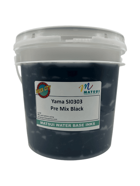 Matsui Pre Mix Silicone Ink SI0303 Black