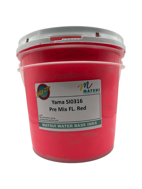 Matsui Pre Mix Silicone Ink SI0316 Flo Red