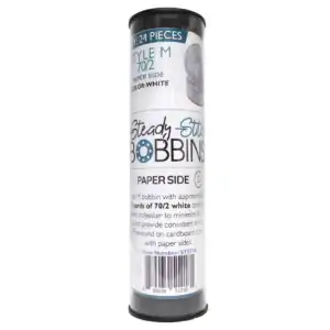 Steady Stitch Paper Sides Style M Polyester Prewound Bobbins