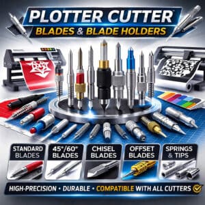Plotter Cutter Blades & Blade Holders – Replacement Blades for Vinyl & HTV Cutter