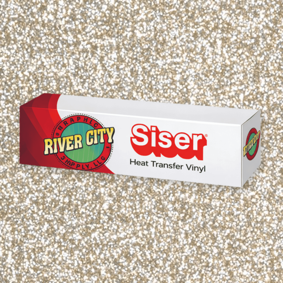 Siser 20 Champagne Glitter Heat Transfer Vinyl