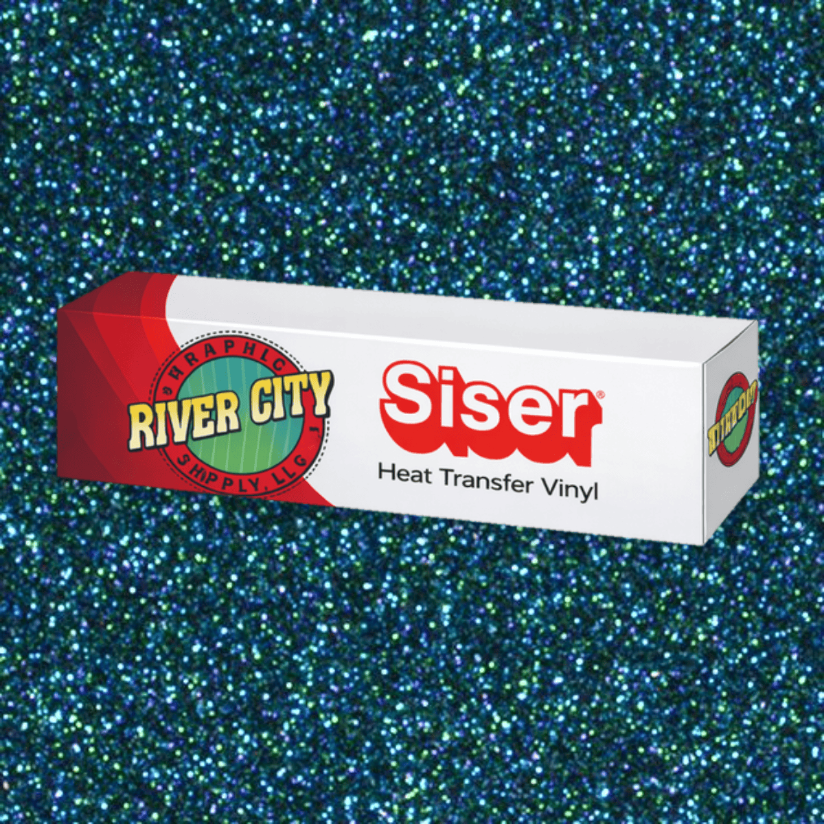 Siser 20 Lagoon Glitter Heat Transfer Vinyl