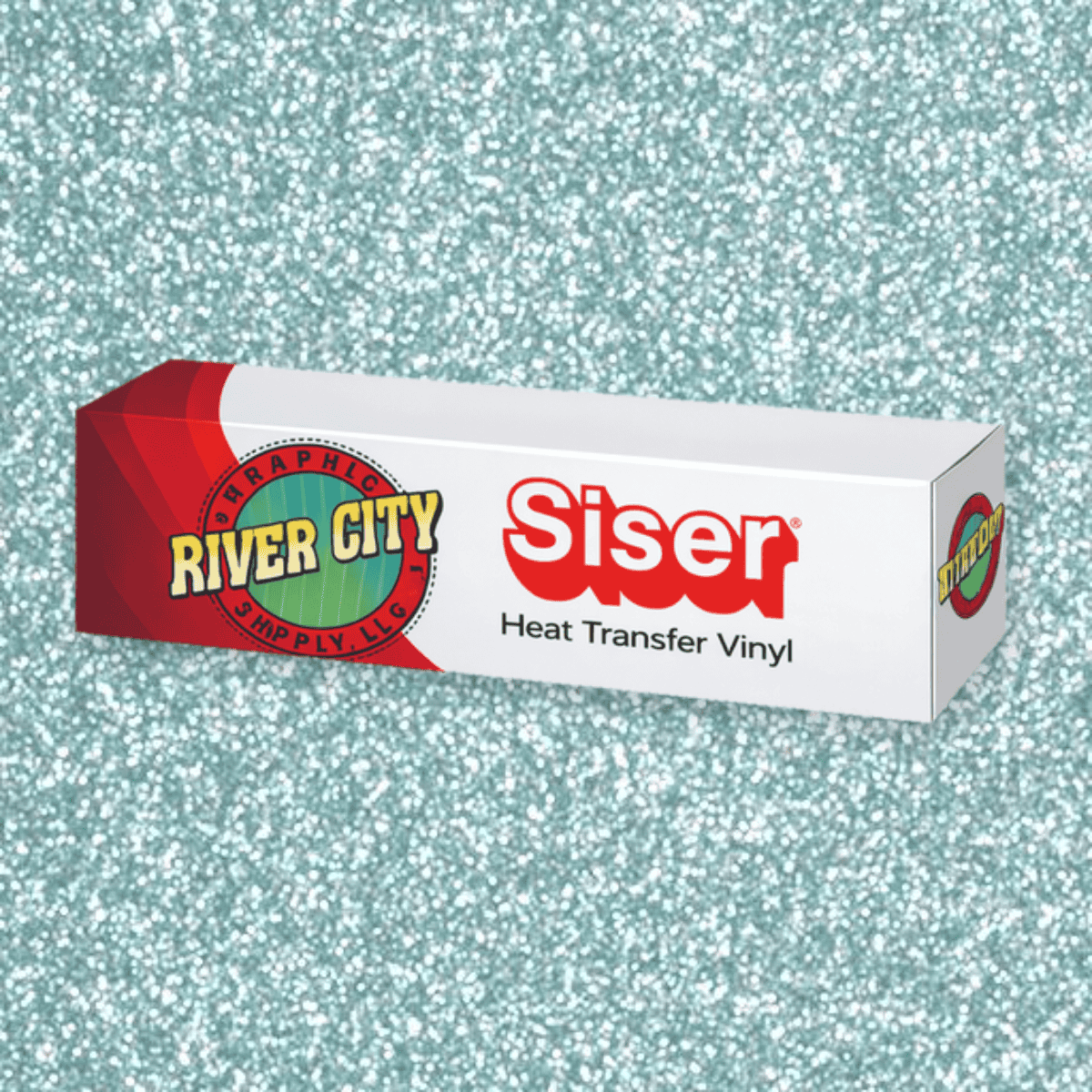 Siser 20 Mint Glitter Heat Transfer Vinyl