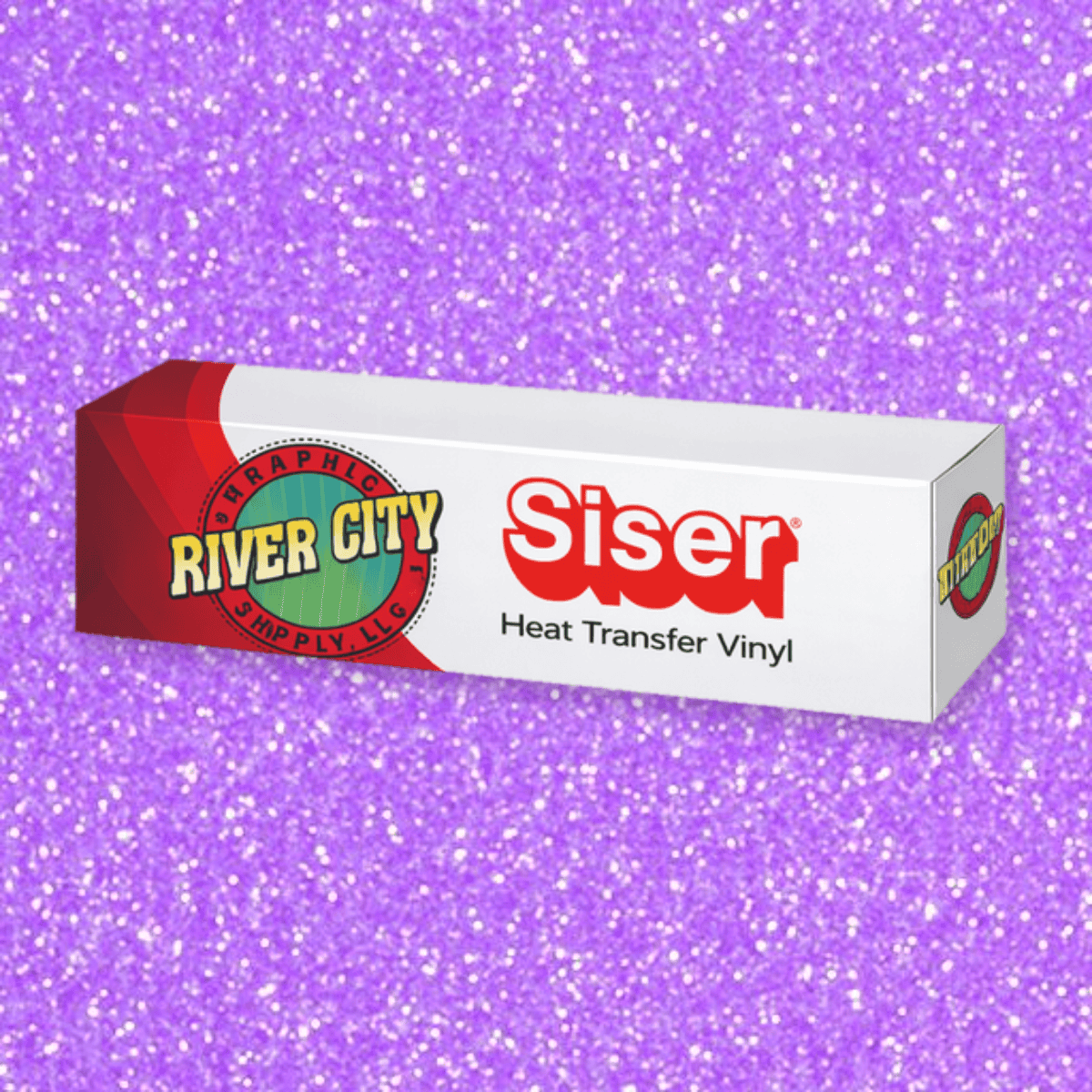 Siser 20 Neon Purple Glitter Heat Transfer Vinyl