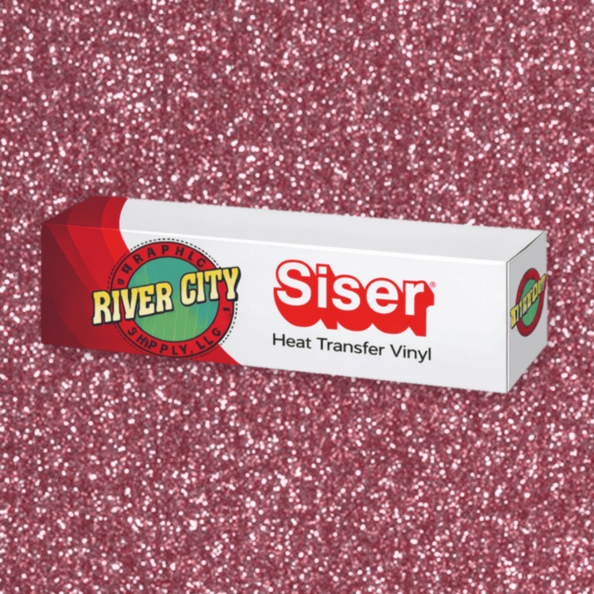Siser 20 Rose Gold Glitter Heat Transfer Vinyl