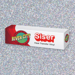 Siser 20 Silver Confetti Glitter Heat Transfer Vinyl