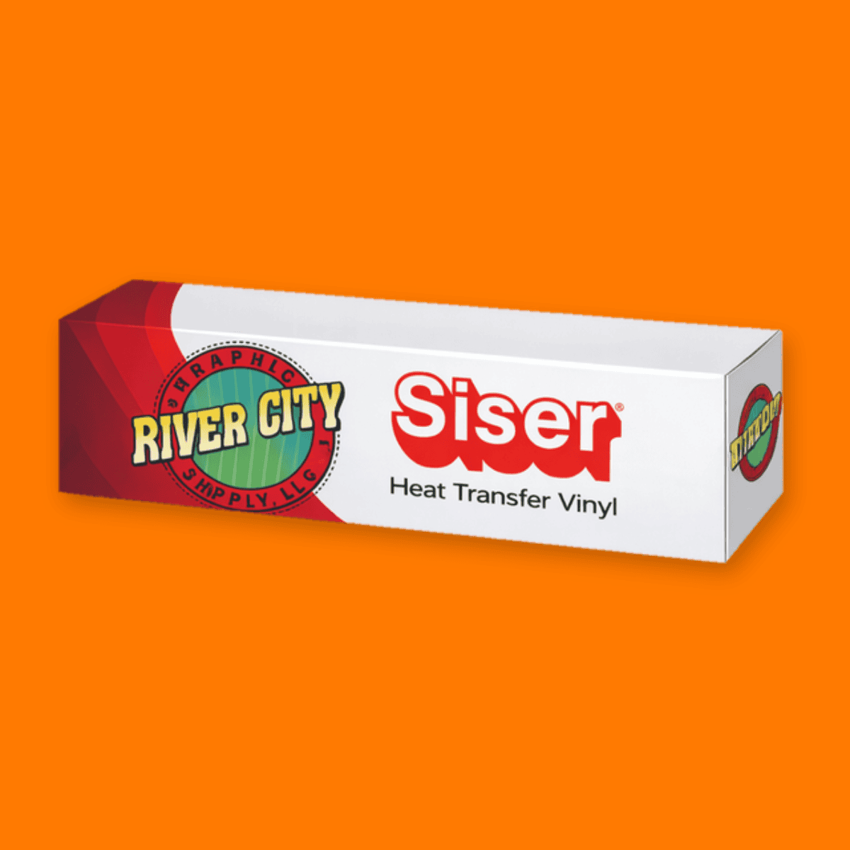 Siser EasyWeed 20 Fluorescent Orange Heat Transfer Vinyl