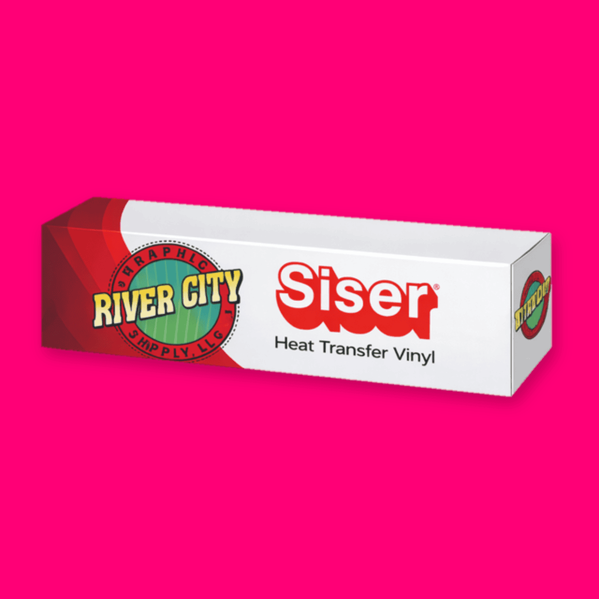 Siser EasyWeed 20 Fluorescent Raspberry Heat Transfer Vinyl