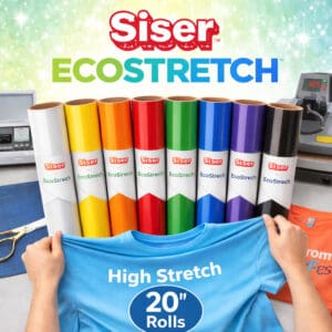 Siser Easyweed 20" EcoStretch Heat Transfer Vinyl Rolls