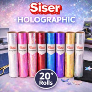 Siser Holographic Heat Transfer Vinyl Rolls
