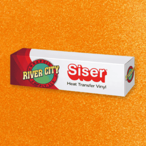 Siser Sparkle Sunset Orange White Heat Transfer Vinyl