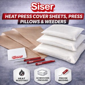 Siser Heat Press Accessories – Cover Sheets, Press Pillows & Precision Weeders for HTV Printing