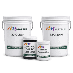 Matsui Water Based Printing Bases & Black Inks
